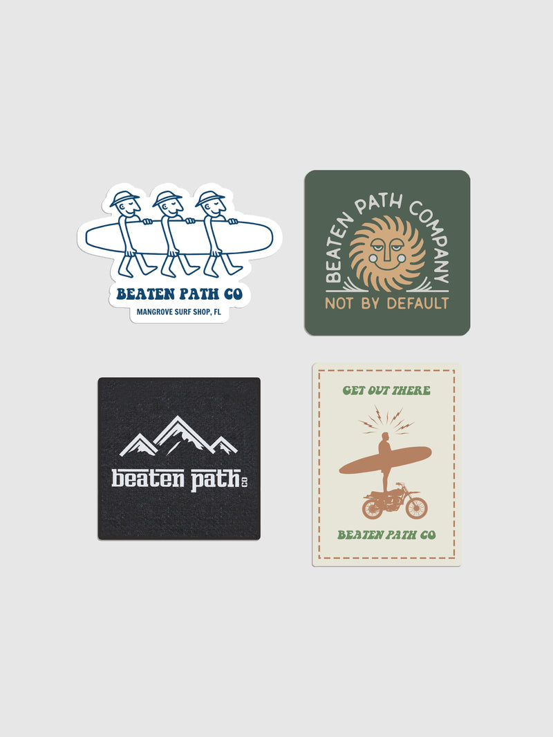 THE ELEMENTS STICKER PACK