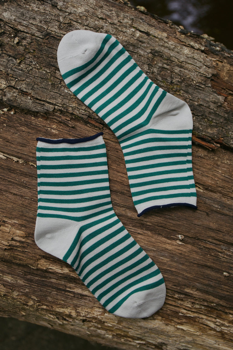 BAR HARBOR STRIPED SOCKS