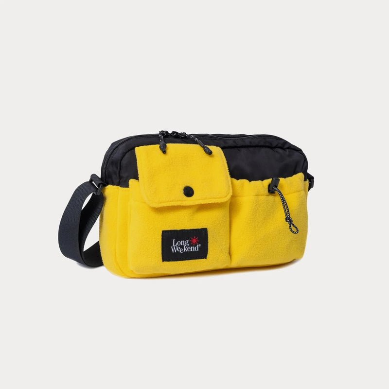 SANTA FE SHOULDER BAG YELLOW FLEECE