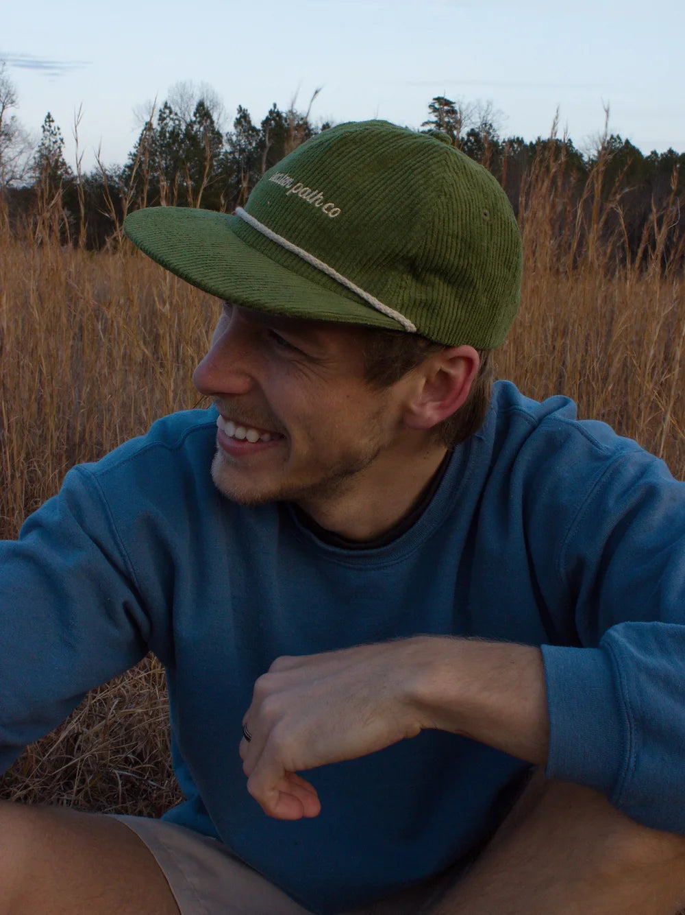 GREEN ROPE HAT