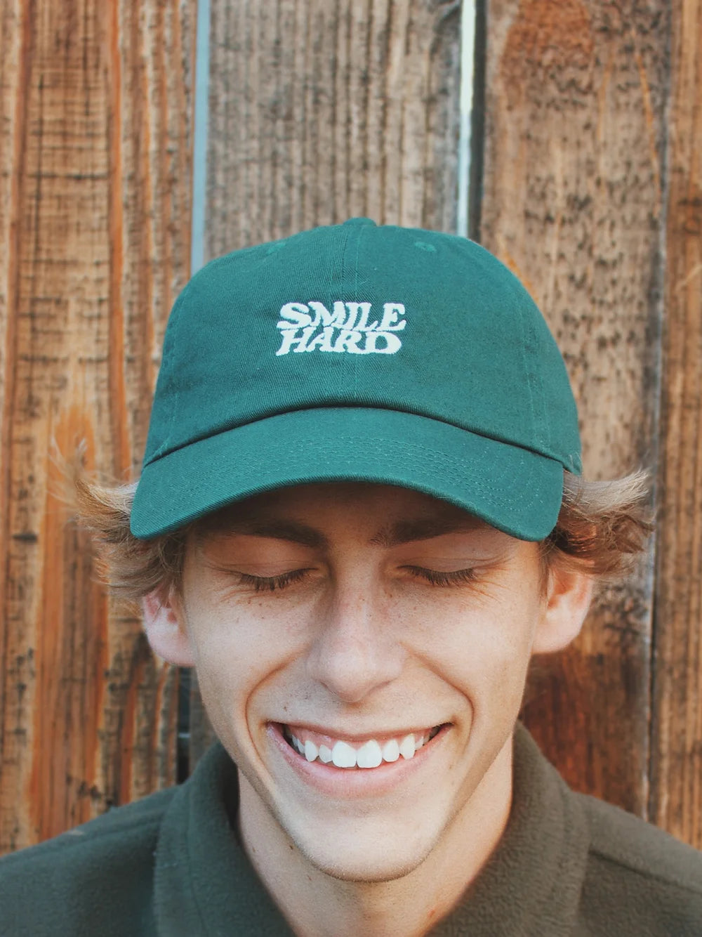 SMILE HARD DAD HAT