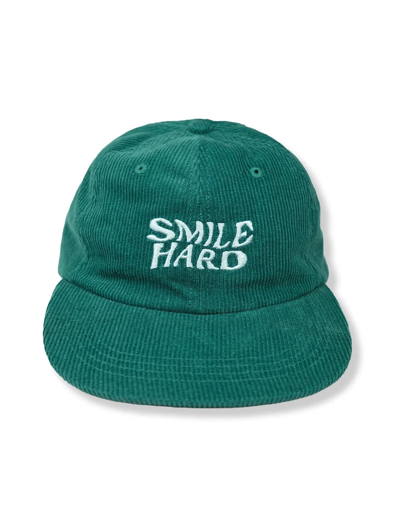 GREEN SMILE HARD CORDUROY HAT