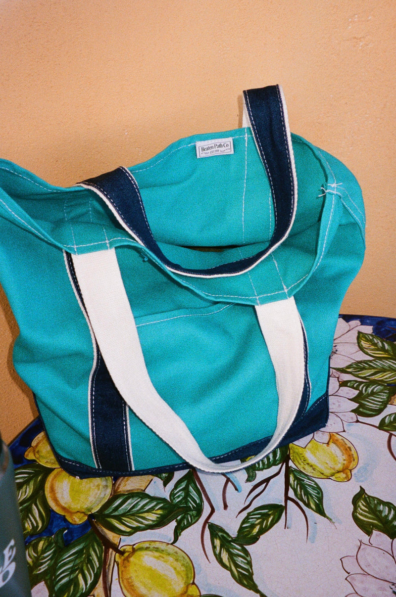 VINTAGE SUMMER TOTE BAG