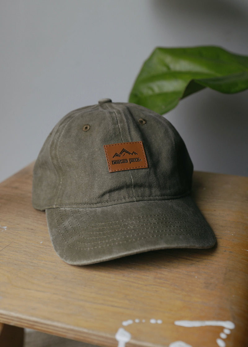EARTHY DENIM DAD HAT