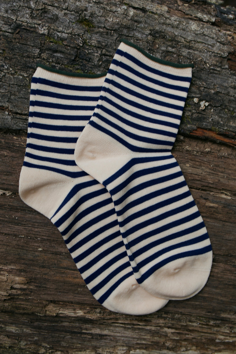 BLUE RIDGE STRIPED SOCKS