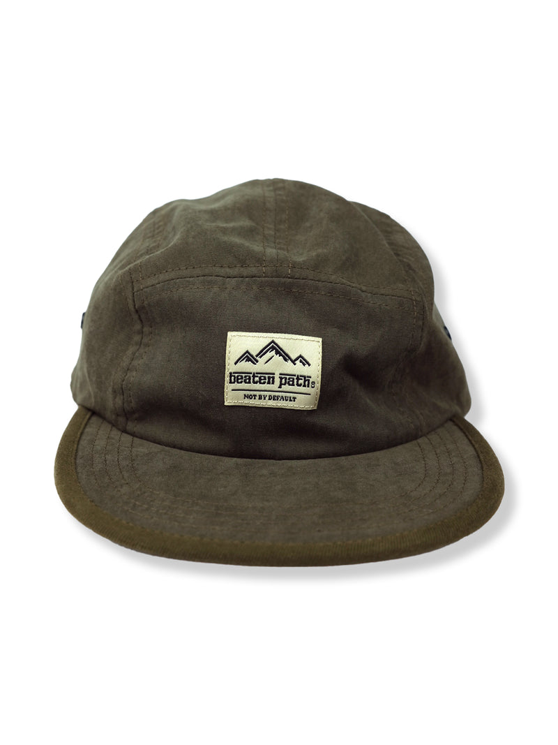 BROWN 5-PANEL HAT