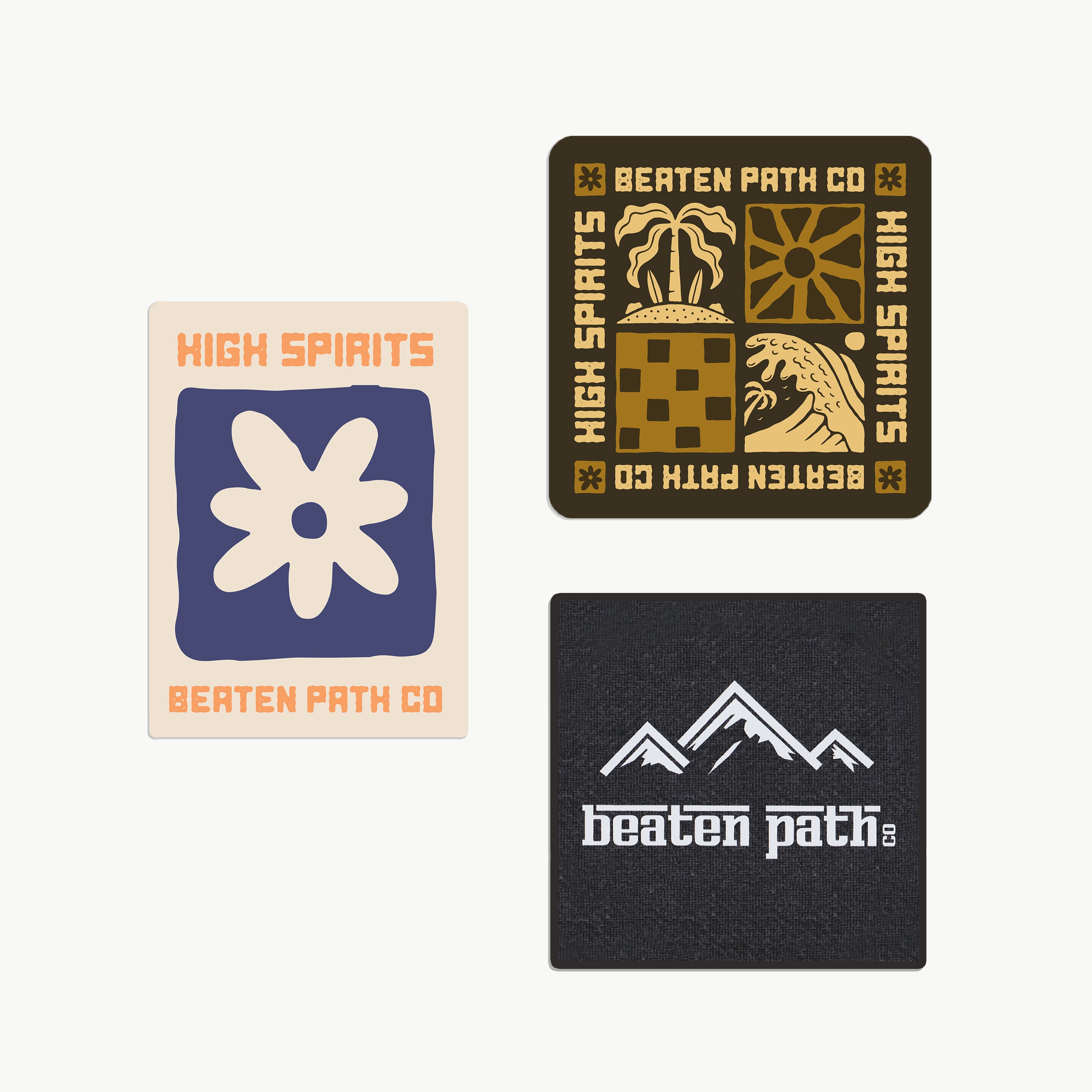 Highminds Sticker Collection HIGH SPIRITS STICKER PACK – Beaten Path Co