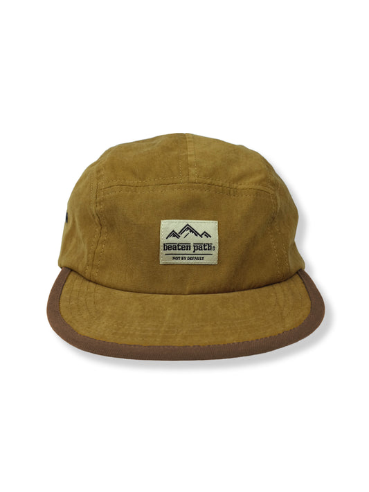 Tan & Brown 5-Panel Hat